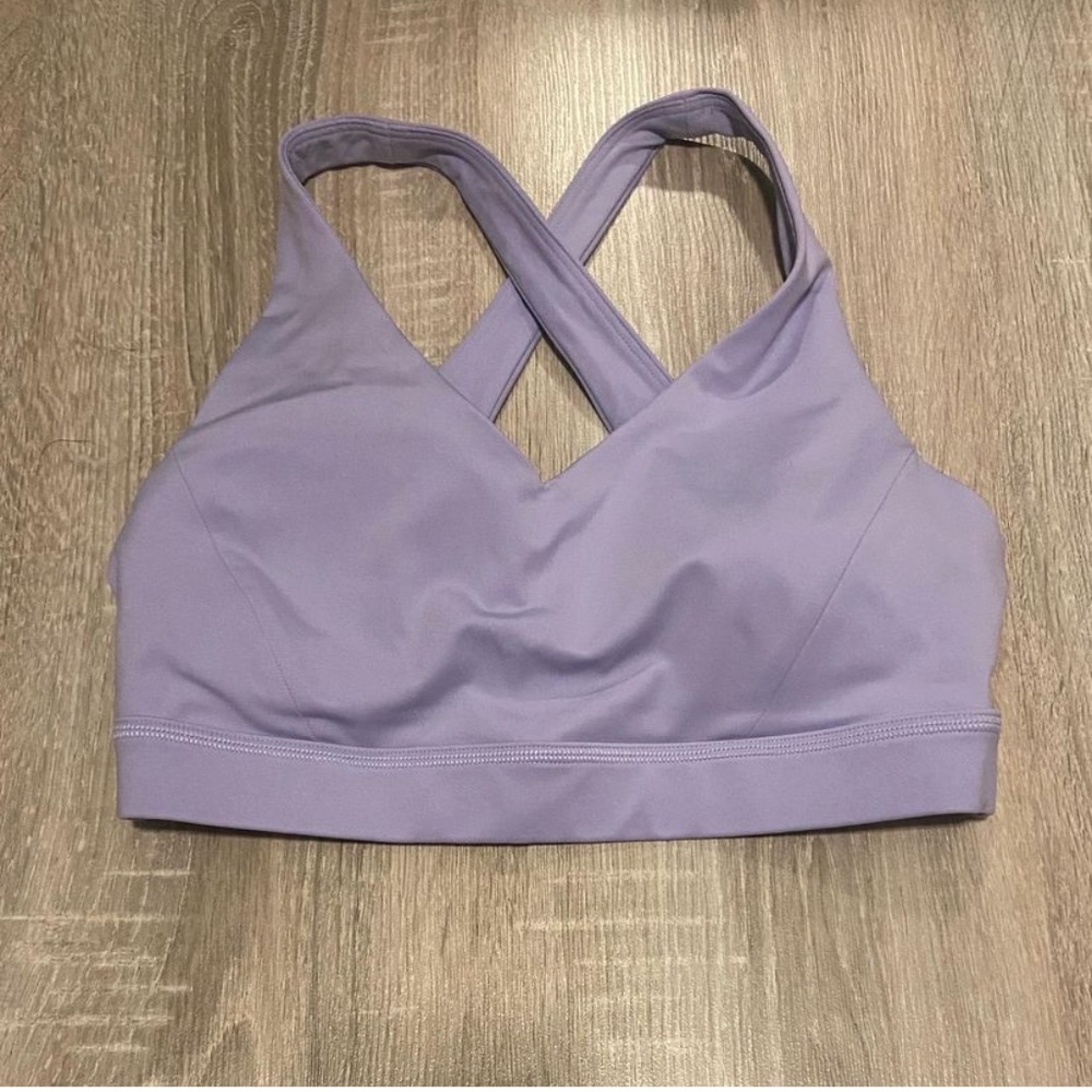 purple lululemon sports bra
